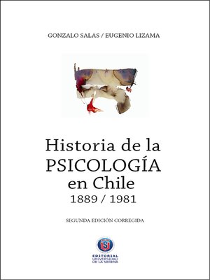 cover image of Historia de la psicología en Chile 1889-1981 - 2a edición